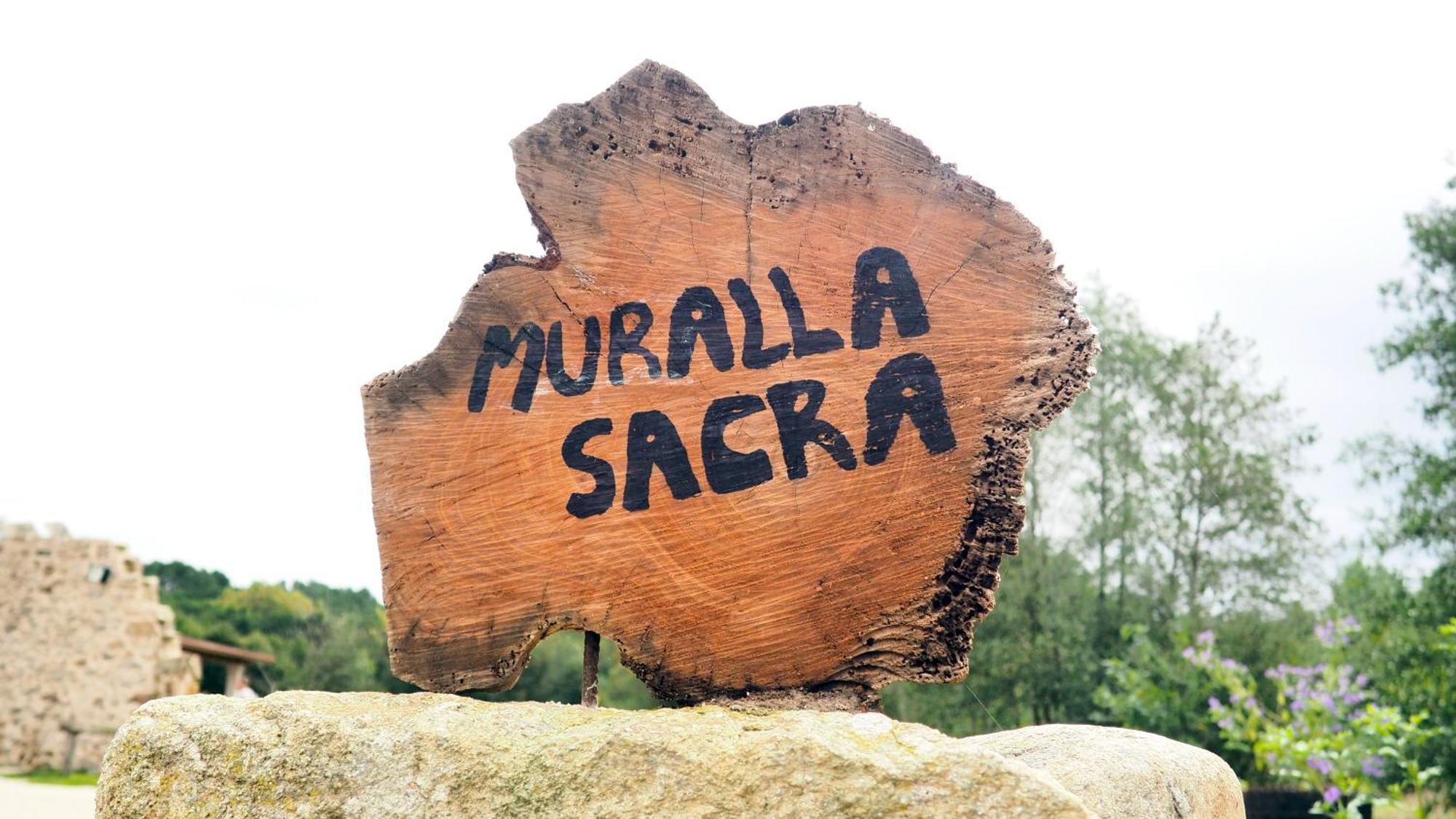 Apartamentos Muralla Sacra Sober Kültér fotó