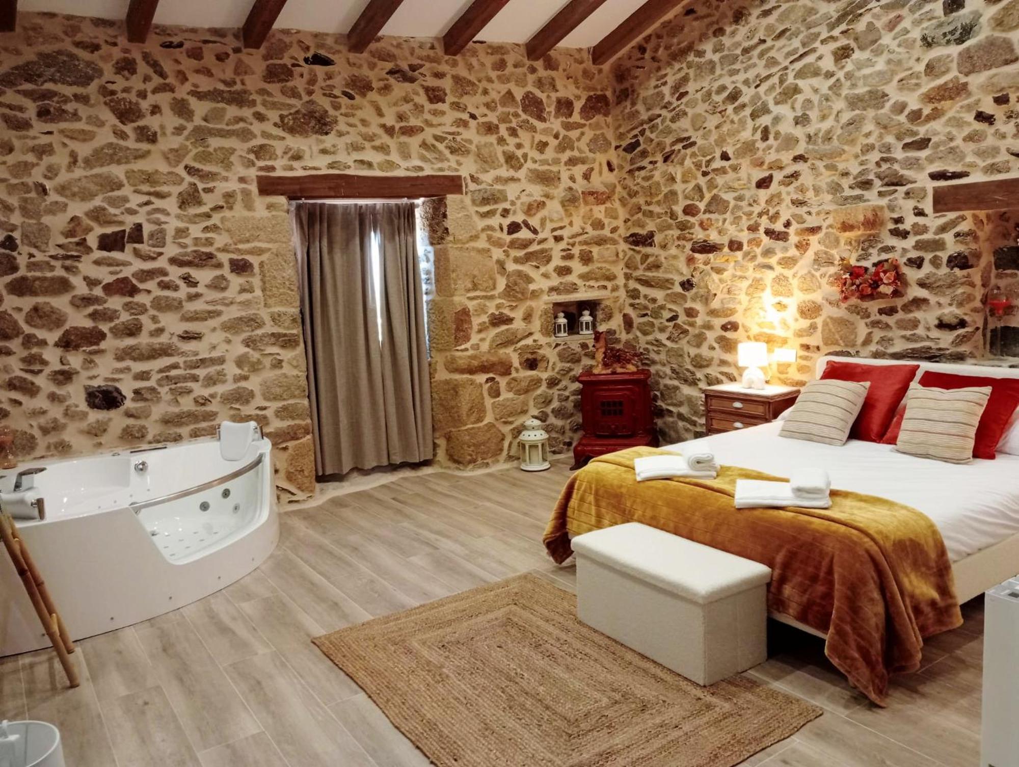Apartamentos Muralla Sacra Sober Kültér fotó